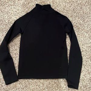 Free people open back turtleneck